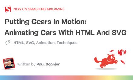 متحرک سازی ماشین ها با HTML و SVG – مجله Smashing