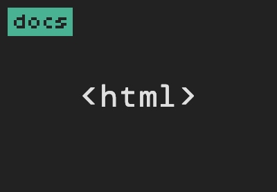 عنصر HTML: html