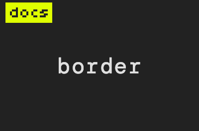 ویژگی CSS: مرز