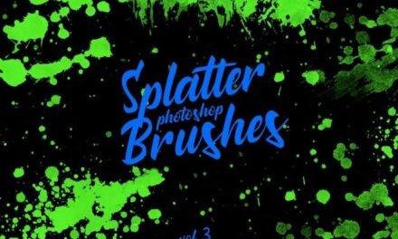 20+ بهترین براش های فتوشاپ Splat & Splatter برای لکه های رنگ