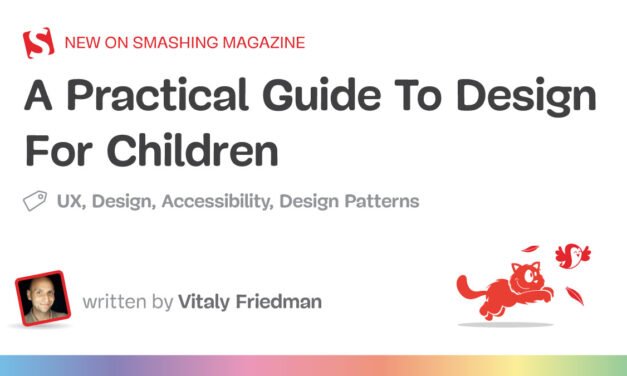 راهنمای عملی طراحی برای کودکان – مجله Smashing